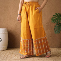 Kantha embroidery pants & palazzo