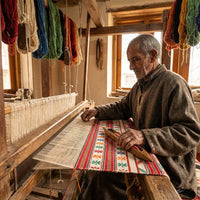Kashida weaving