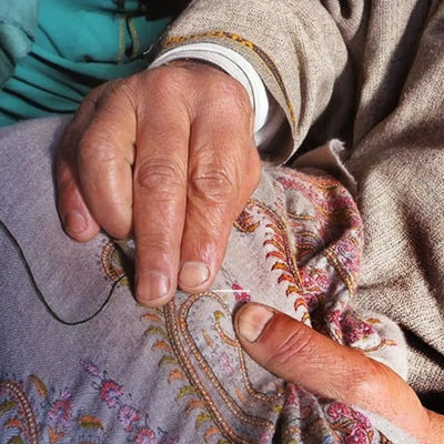 Kashidakari embroidery