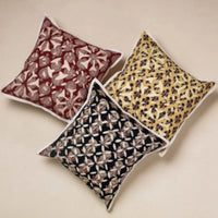 Kutch applique cushion covers