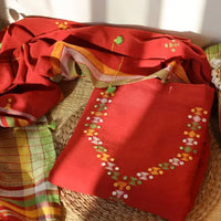 Kutch bhujodi weaving dress materials