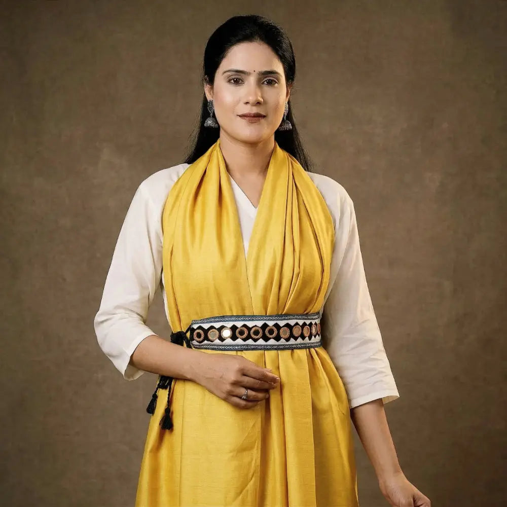 Kutchi hand embroidered belts