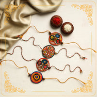 Leather puppetry rakhi