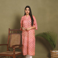 Leheriya tie & dye kurtas