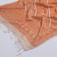 Madhubani hand painted stoles