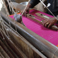Mashru weaving