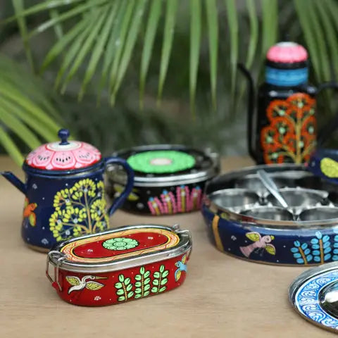 Handpainted Metalware - Buy Hand Painting Metalware Box