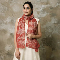 Natural dyed bindaas hand stoles