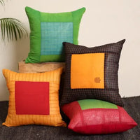 Patchwork cushion covers