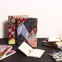 Patchwork fabric cover handmade notebooks