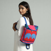 Patchwork shoulder bags