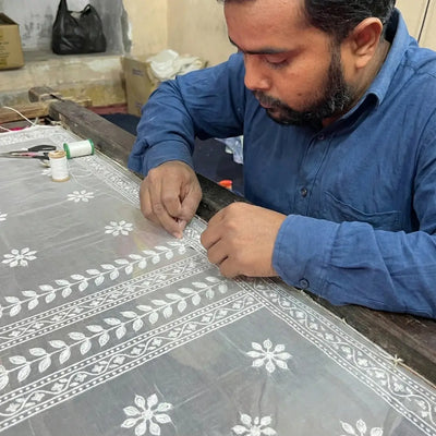 Patti kaam applique