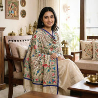 Phulkari embroidered stoles