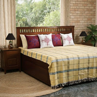 Plain handloom bedcovers