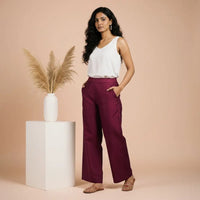 Plain pants & palazzo