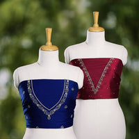 Hand embroidery blouse fabrics