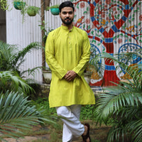 Plain men kurtas