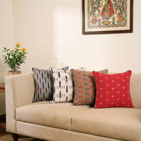 Pochampally ikat cushion covers