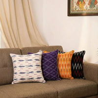 Pochampally ikat cushion covers