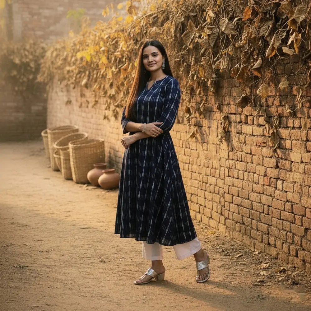 Pochampally ikat kurtas