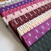 Pochampally ikat fabrics
