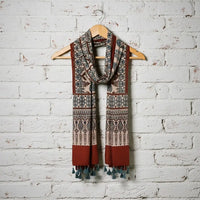 Printed stoles from kutch & barmer