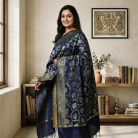 Pure handwoven banarasi dupattas