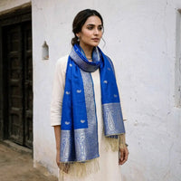 Pure handwoven banarasi stoles