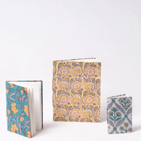 Sanganeri fabric cover notebooks