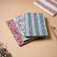 Sanganeri fabric cover notebooks
