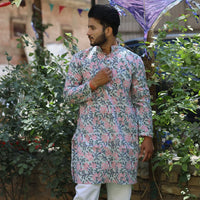 Sanganeri men’s kurtas