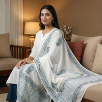 Sanganeri printed dupattas of rajasthan