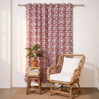 Sanganeri prints curtains