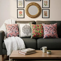 Sanganeri prints cushion covers
