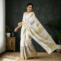 Sanganeri prints sarees
