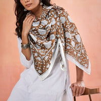 Handloom & handblock scarves