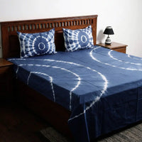 Shibori bed covers