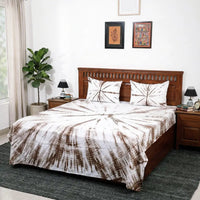 Shibori bed covers