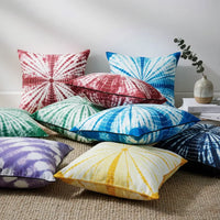 Shibori tie & dye cushion covers