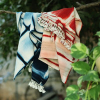 Shibori tie & dye stoles