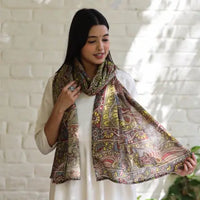 Srikalahasti kalamkari stoles