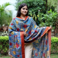 Srikalahasti pen/bamboo work kalamkari