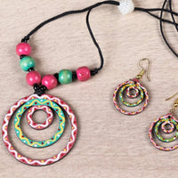 Tikuli art work necklace sets
