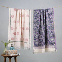 Sanganeri printed towels