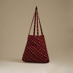 Handcrafted Fabric Shoulder Bag 08