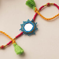 Mirror & Beadwork Rakhi