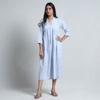 jacquard cotton dress