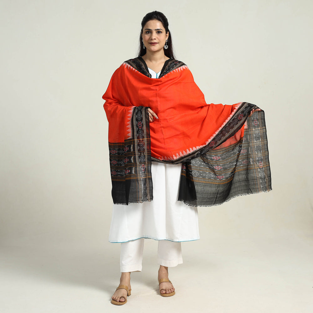 Sambalpuri Ikat Weave Cotton Dupatta 