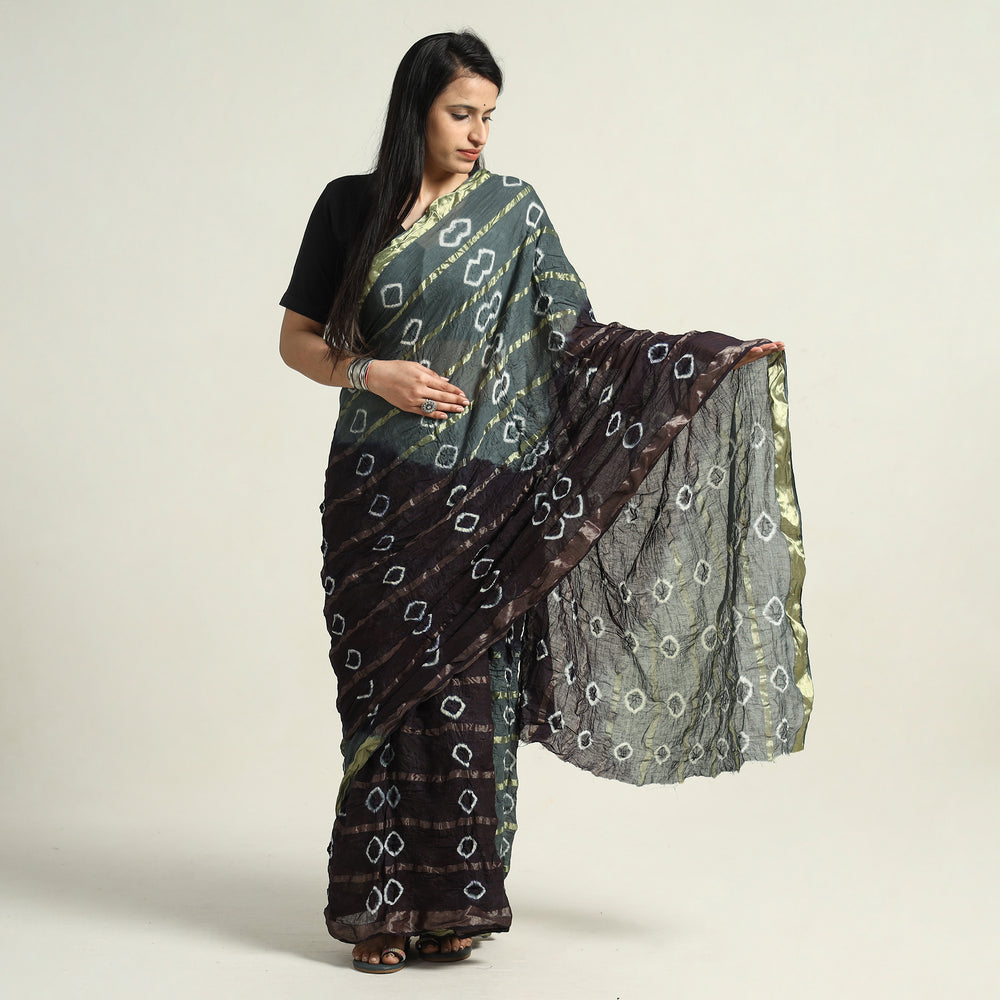 bandhani saree