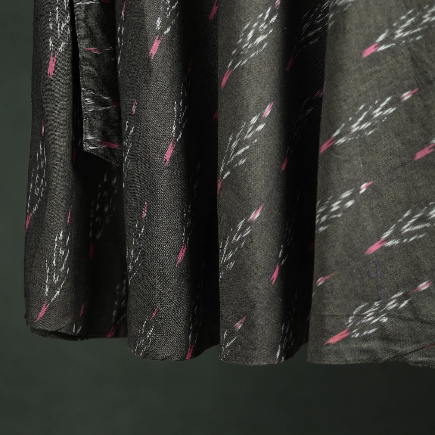 Pochampally Ikat Cotton Wrap Around Skirt 03